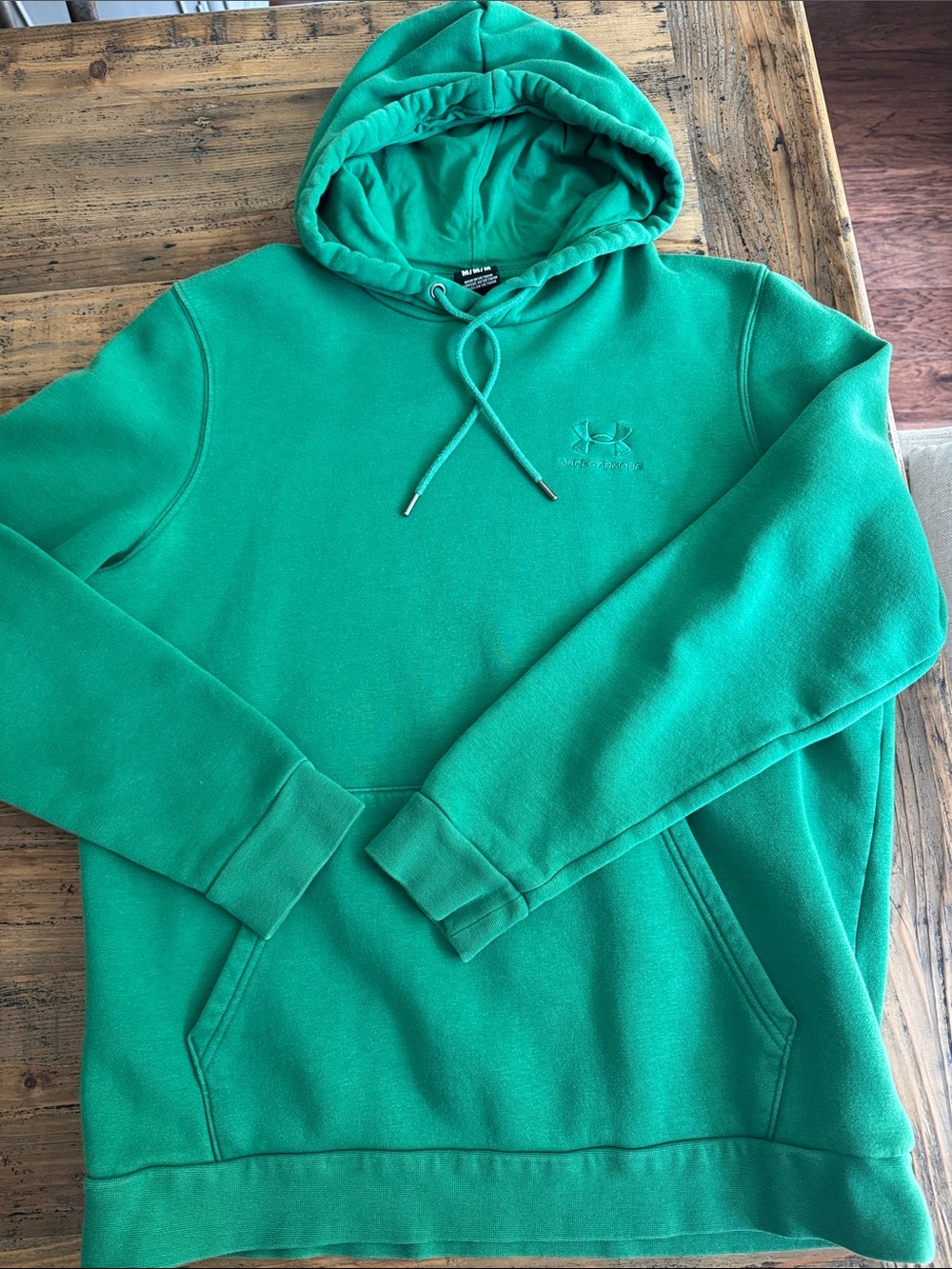Under Armour Men's  Green Pullover Hoodie